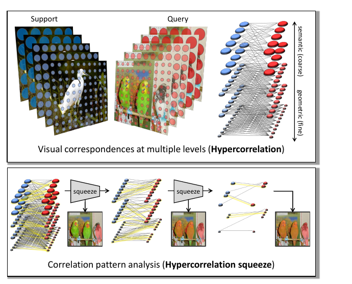 Hypercorrelation and hypercorrelation squeeze